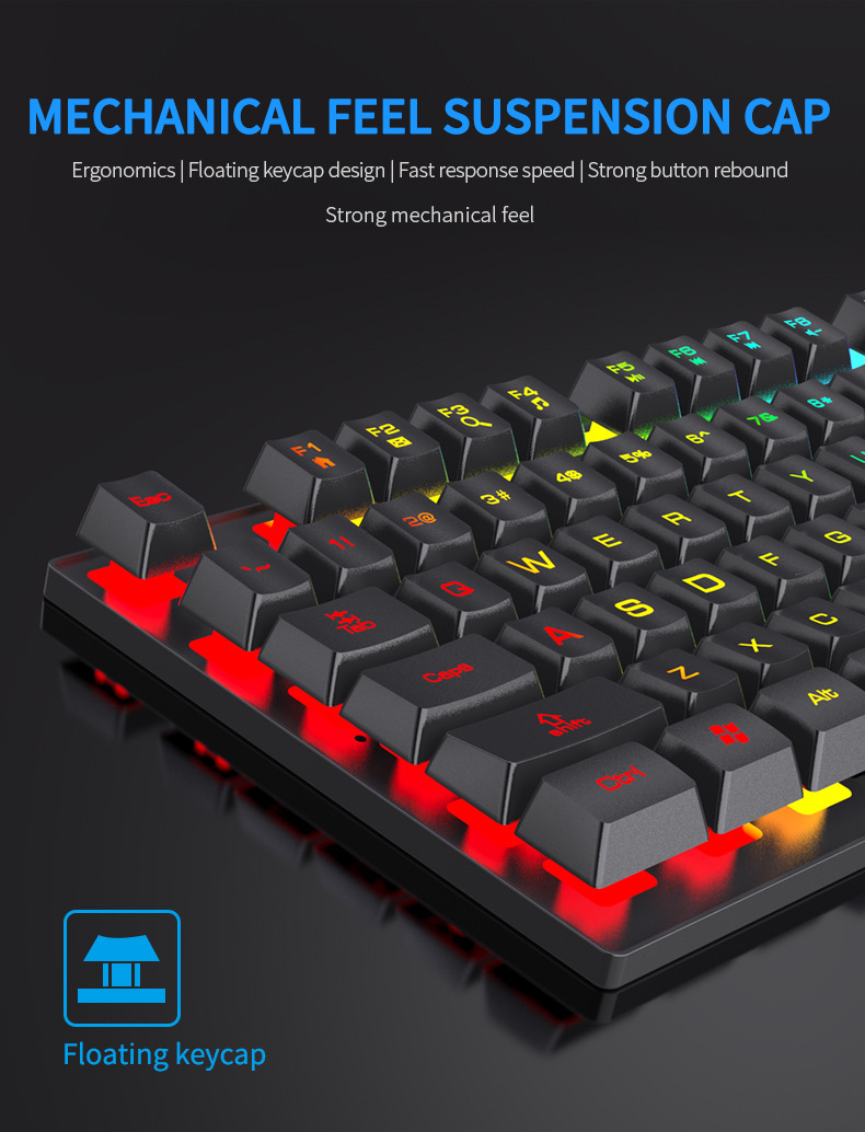 104 Key Backlit Mechanical Key - đánh giá và giá Gaming Keyboard Budget