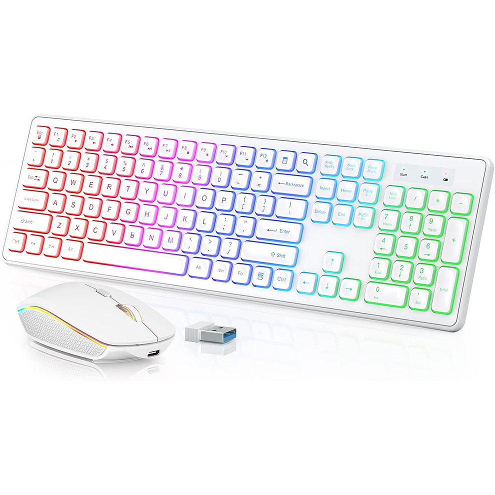Backlit Wireless Keyboard and  - đánh giá và giá Gaming Keyboard Ergonomic