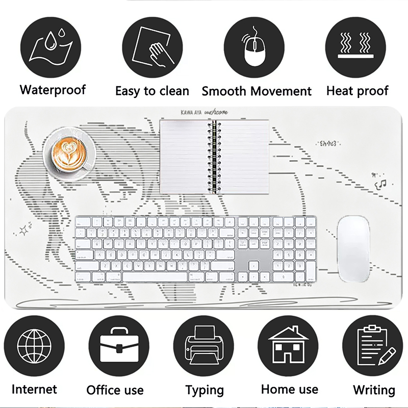 1Pcs Leather Mouse Pad Anime A - đánh giá và giá Gaming Keyboard Tactile